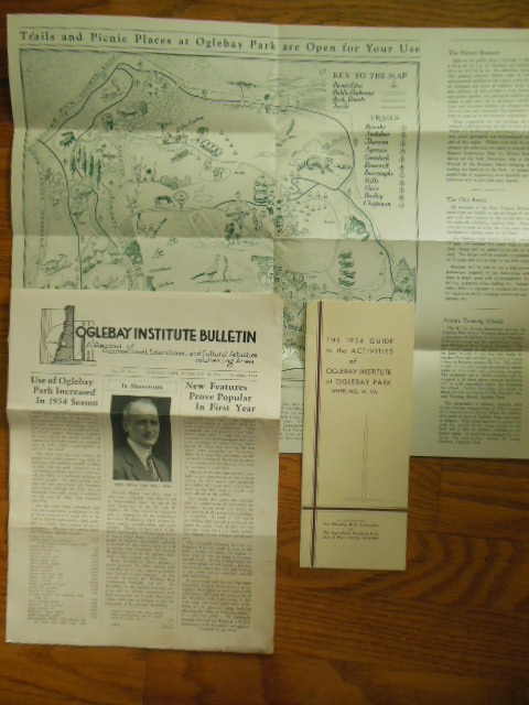 Image for Oglebay Park Bulletin and Two Activities Guides 1934