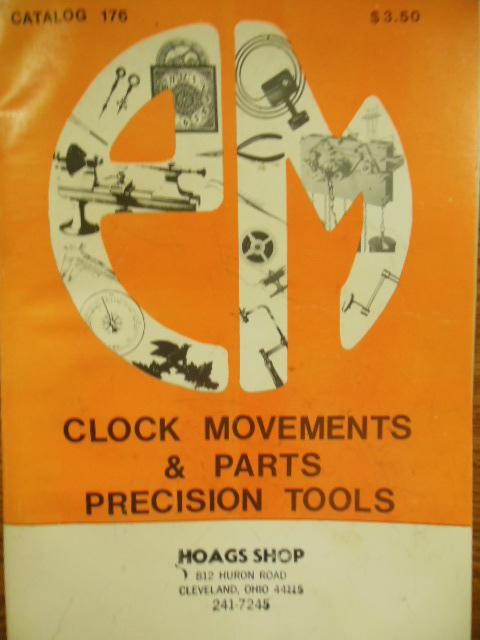 Image for PM Clock Movements Parts & Precision Tools Catalog 176