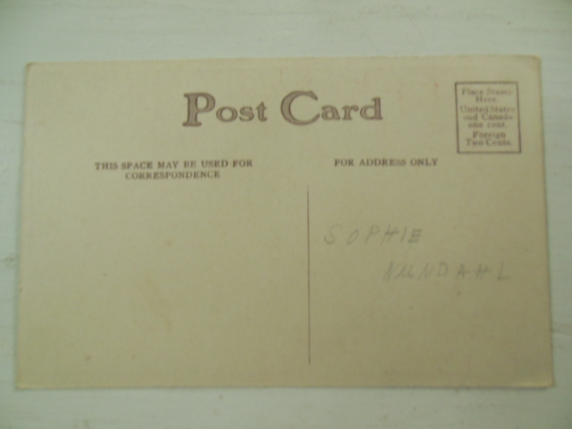 Image for Postcard Best Wishes Four-Leaf Clover