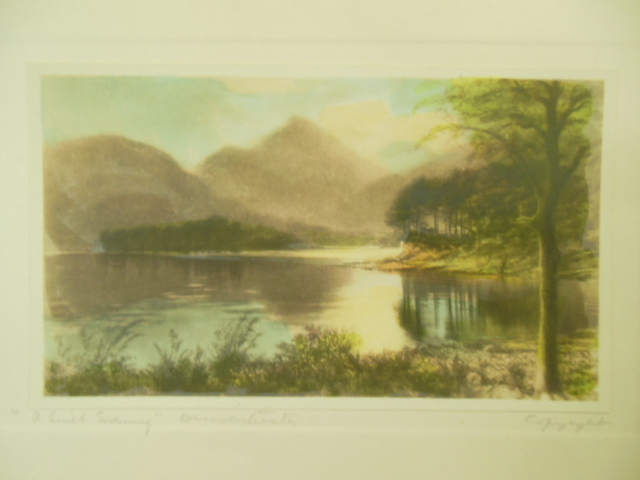 Image for "A Scottish Evening" Derwentwater Print