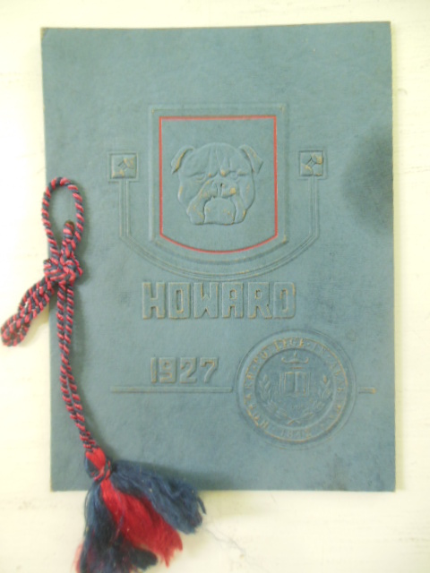 Image for Vintage Program Howard University Commencement 1927