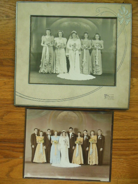 Image for 1940's Wedding Pictures; Hand Colored and Duotone