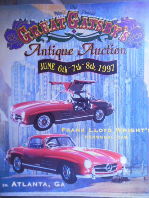 Image for The World Famous Great Gatsby's Antique Auction June 6th-7th, 1997 (Frank Loyd Wright's Personal Car)