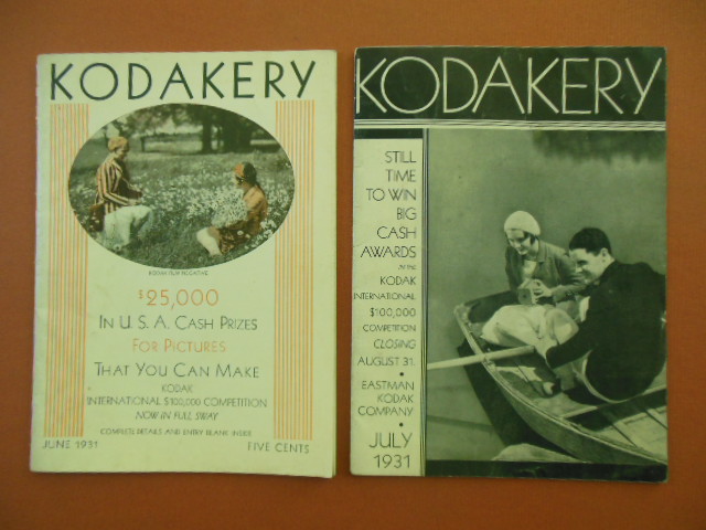 Kodakery Magazines June, July 1931 Image for Kodakery Magazines June, July 1931