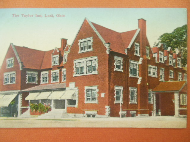 Image for Taylor Inn, Lodi, Ohio Postcard