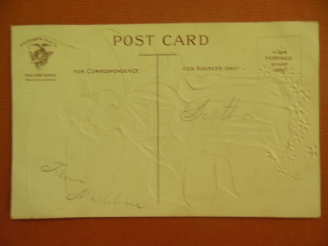 Image for Patriotic Postcard My Country Tis of Thee Stars and Scroll
