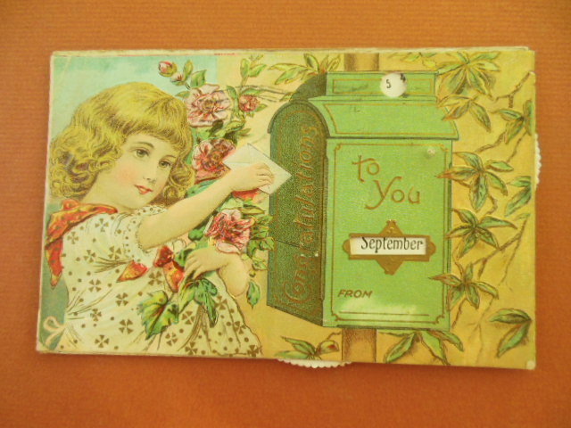 Change the Date Novelty Congratulations Postcard 1908 Image for Change the Date Novelty Congratulations Postcard 1908
