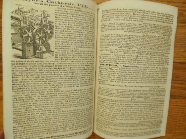 Image for Ayer's American Almanac for the Use of Farmers, Planters, Mechanics, Mariners and All Families 1862
