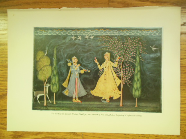 Image for Indian Print Virahini Basohli Western Hymalaya