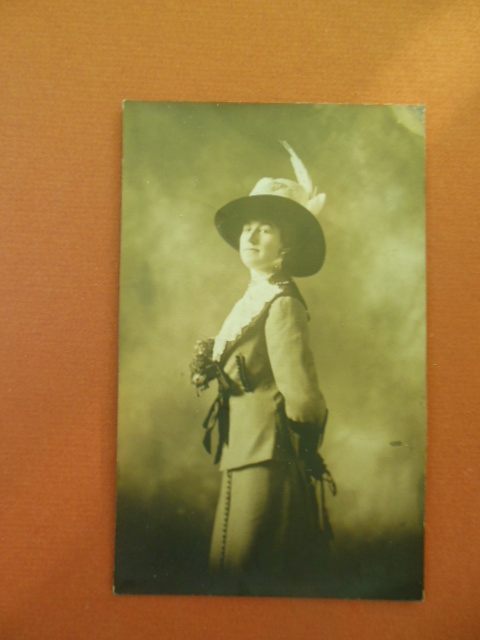 Image for Real Photo Postcard Stylish Edwardian Woman