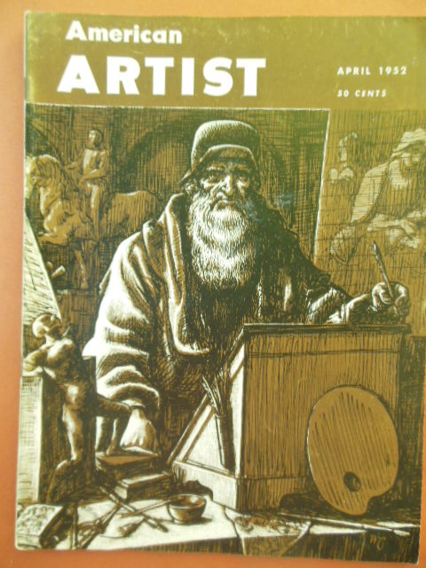 Image for American Artist Magazine April 1952 (V.F. Jonynas)