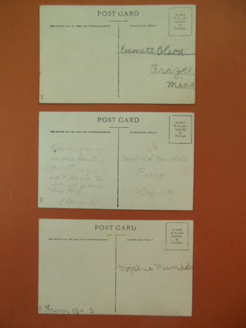 Image for Language of Flowers Postcard Series; Violet, Lily, Sweet Pea, three cards)