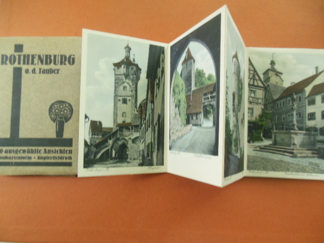 Image for Rothenburg ob der Tauber 20 Selected Postcards in Original Box