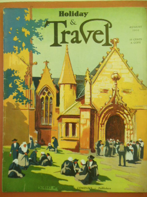 Image for Holiday & Travel Magazine August 1931 Volume XVII no. 4