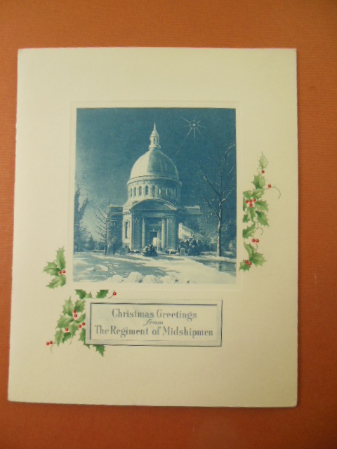 Image for Christmas Greetings From the Regiment of Midshipmen (circa 1960's)