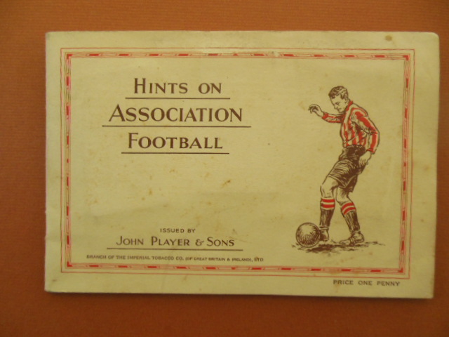 Image for Hints on Association Football John Player & Sons Cigarette Card Album (complete)1934