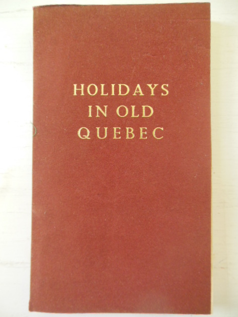 Image for Holidays In Old Quebec (1966)