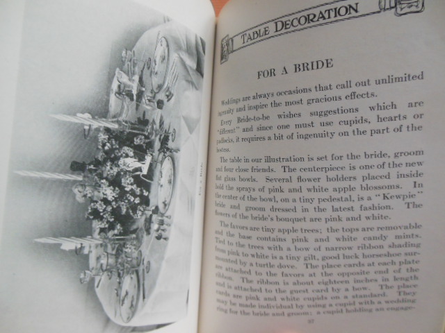 Image for Table Decoration Illustrated and Compiled from Most Authentic Sources; The Table Decoration Book 1914