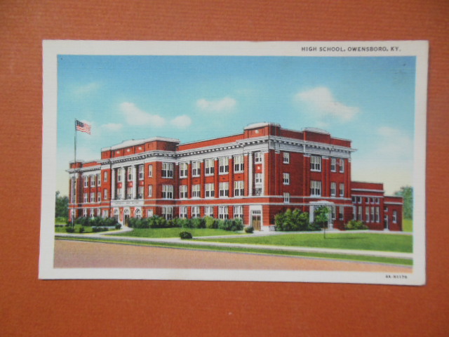Image for Postcard High School Owensboro, KY (A4-H1176)