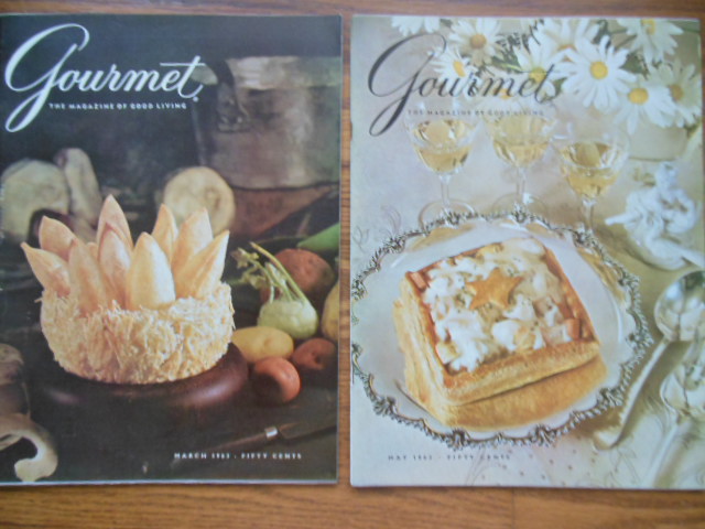Image for Gourmet Magazine (2 issues, March & May, 1962)