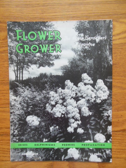 Image for Flower Grower; The Home Gardener's Magazine August 1939