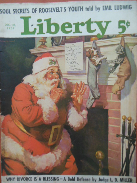 Image for Liberty Magazine December 25, 1937; Franklin D. Roosevelt