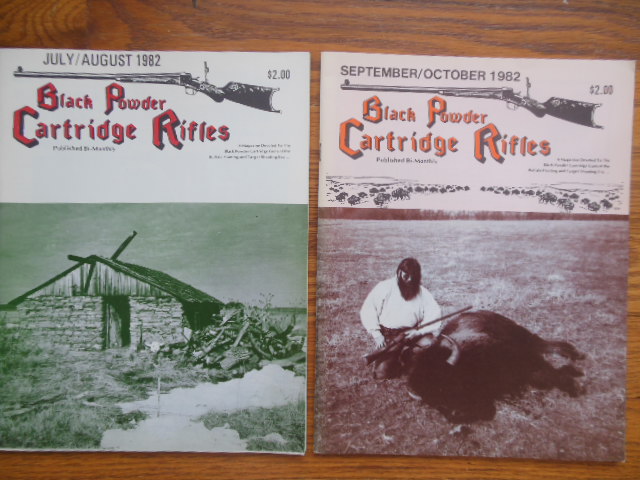 Image for Black Powder Cartridge Rifles Magazine 1982 (two consecutive issues)