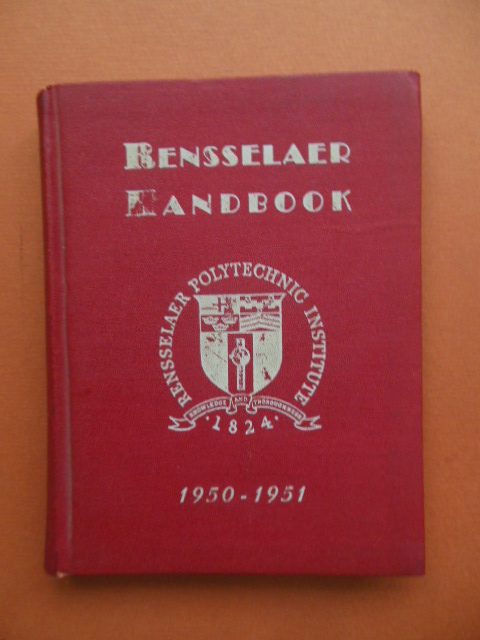 Image for Rensselaer Polytechnic Institute Handbook 1950-1951