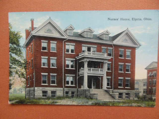 Image for Postcard Nurses' Home Elyria, Ohio 1914