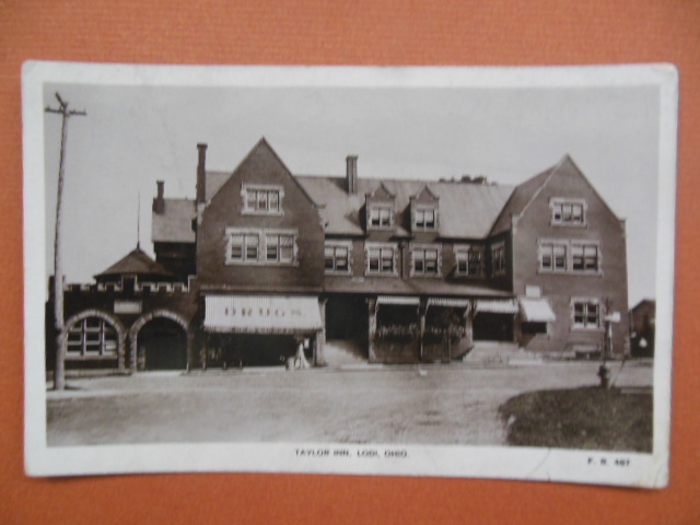 Image for Real Photo Postcard Taylor Inn Lodi, Ohio 1910
