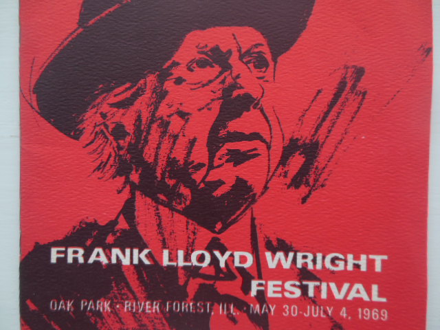 Image for Program Frank Lloyd Wright Festival May 30-July 4, 1969 (Illinois)