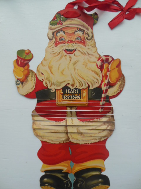 Image for Sears Happi Time Toy Town Dancing Santa (1949)