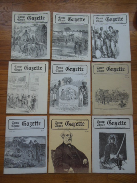 Image for Camp Chase Gazette; The Magazine For Civil War Reenactors (9 Issues 1985)