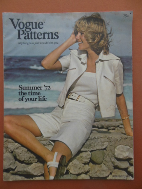Image for Vogue Patterns Magazine Summer 1972 "The Time of Your Life"