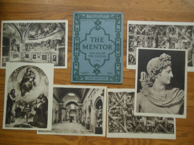 Image for The Mentor Magazine: The Art of the Vatican (1920 Six Gravures Laid-in)