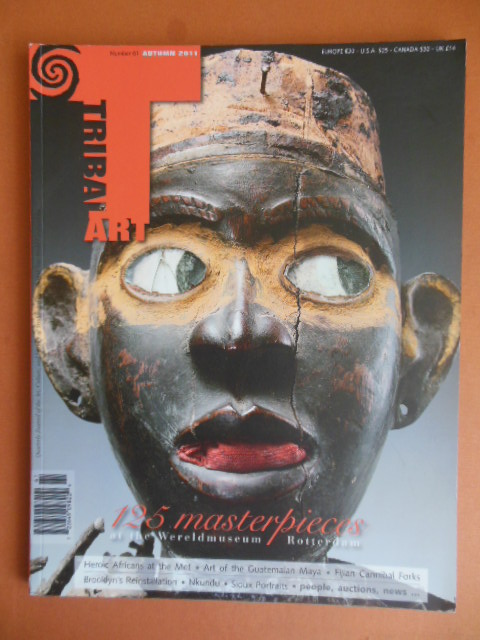 Image for Tribal Art Magazine Autumn 2011