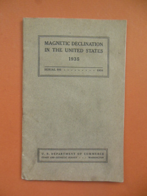Image for Magnetic Declination in the United States 1935