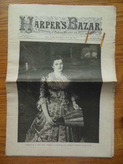 Image for Harper's Bazar Magazine Saturday, May 26, 1888