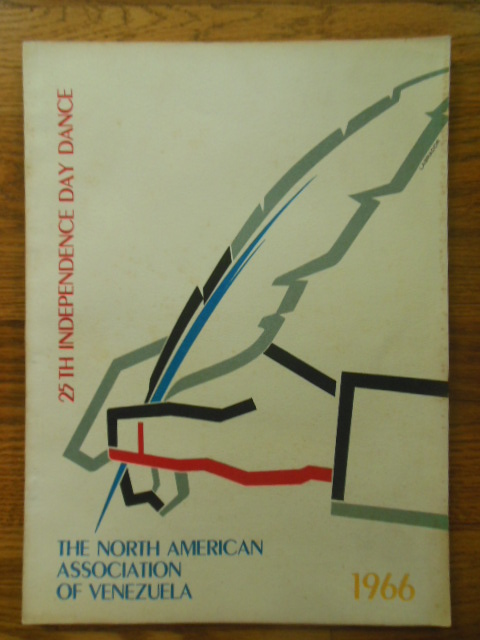 Image for 25th Independence Day Dance North American Association of Venezuela 1966 (program)