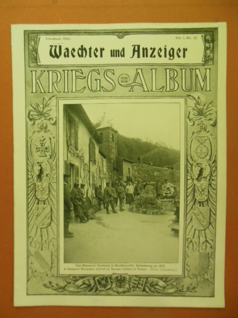 Image for Waechter und Anzeiger Kriegs Album WWI(Captions in English) Vol. 1 No. 13, 1915