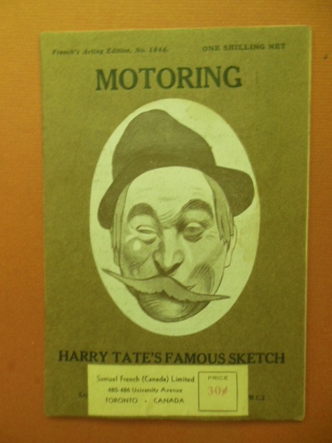 Image for Motoring, A Farce - Harry Tate's Famous Sketch (Canadiana)
