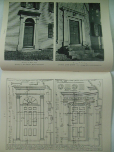 Image for The Later Dwelling Architecture of Cape Ann -- Parts One and Two; The Monograph Series (circa 1930's)