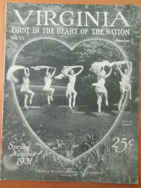 Image for Virginia First in the Heart of the Nation Magazine 1931