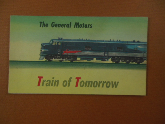 Image for The General Motors Train of Tomorrow (Advertising Brochure 1947)