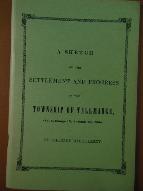 Image for A Sketch of the Settlement and Progress of the Township of Tallmadge (Ohio)