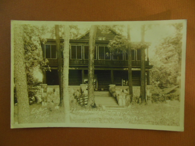 Image for Postcard Limberlost Cabin Gene Stratton Porter 1939