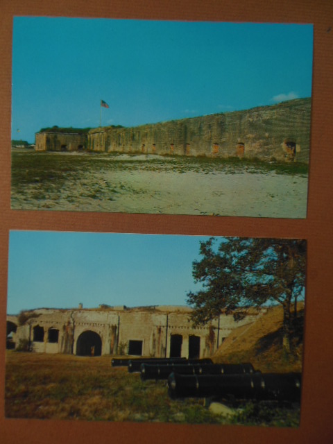 Image for Two color Postcards Historic Fort Pickens