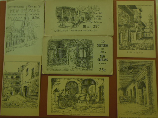 Image for 30 Postcards G. F. Castleden New Orleans Sketches (1924-1929)