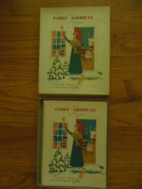 Image for Early American Recipes Being A Collection of New England Family Favorite "Rules" (Book in a Box) 1953