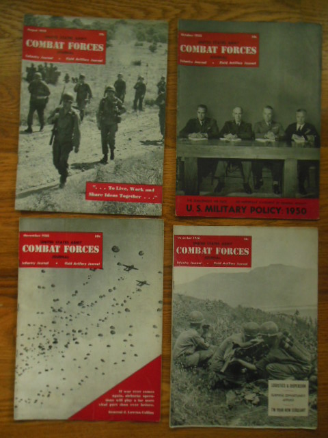 Image for United States Army Combat Forces Journal (August, October, November, December, 1950)